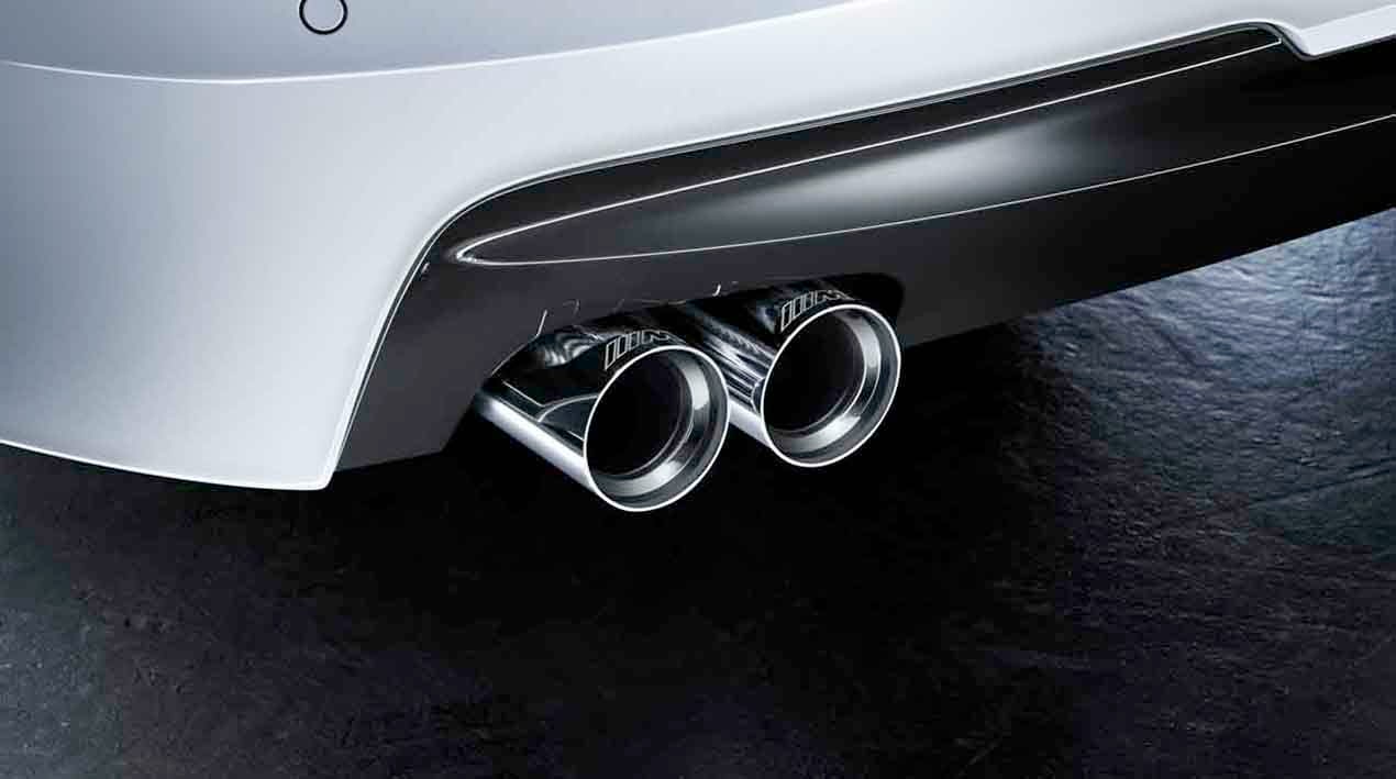 BMW M Performance Endrohrblende Chrom für 5er (F10, F10N)