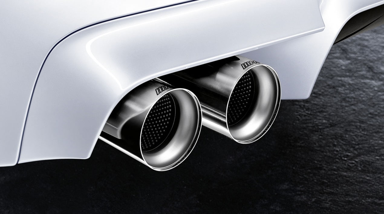 BMW M Performance Endrohrblende Titan für M5, M6 (F10M, F06M, F12M, F13M)