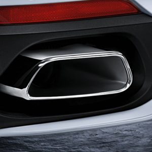 BMW M Performance Endrohrblende Chrom 8-Zylinder-Optik für X5 (F15)
