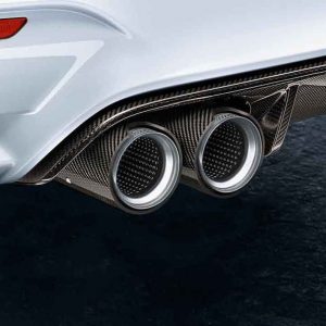 BMW M Performance Endrohrblende Carbon für M2-4 (F80, F80N, F82, F82N, F83, F83N, F87, F87N)