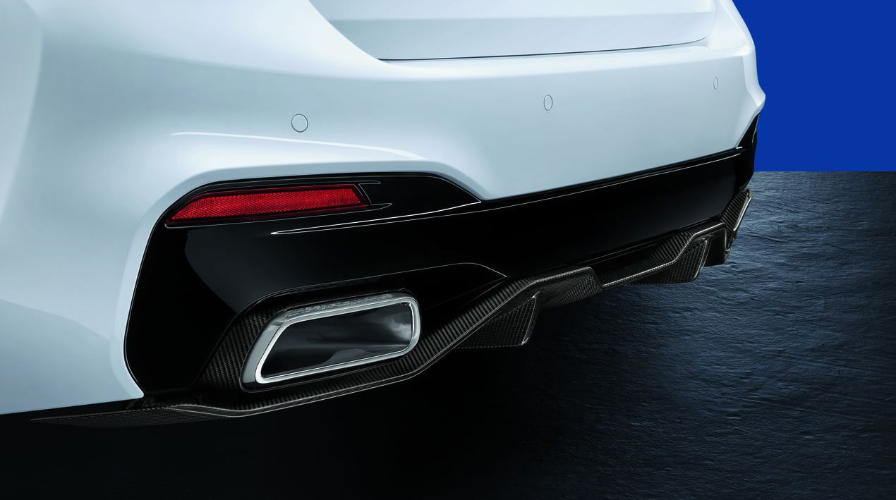 BMW M Performance Endrohrblenden Carbon für 5er, 6er (G30, G31, G32)