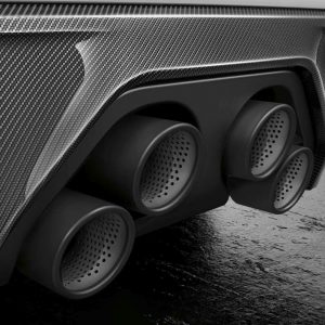 BMW M Performance Endrohrblenden Titan für M3, M4 (G80, G81, G82, G83)