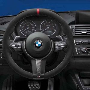BMW M Performance Lenkradblende Carbon/Alcantara für 1er-3er (F20, F21, F22, F23, F30, F31)