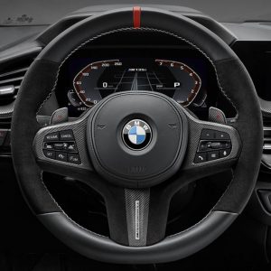BMW M Performance Abdeckung Lenkrad Leder/Carbon