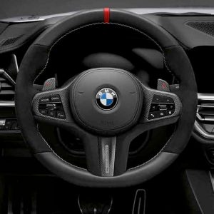 BMW M Performance Abdeckung Lenkrad Leder/Carbon für 3er, 4er, M3, M4 (G2X, GX)