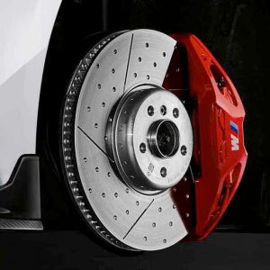 BMW M Performance Nachrüstsatz Sportbremse rot für 3er, 4er (G20, G21, G22, G23, G26, G26E)