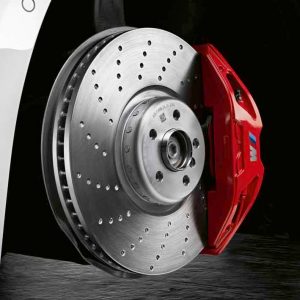 BMW M Performance Nachrüstsatz Sportbremse rot für 8er (G14, G15, G16)