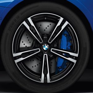 BMW 19 Zoll Leichtmetallräder M Doppelspeiche 705M, Orbit Grey, Komplettradsatz