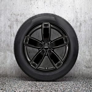 MINI 17 Zoll Leichtmetallräder Channel Spoke 531, Jet Black Uni (F60, F60N)