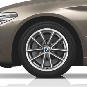 BMW 17 Zoll Leichtmetallräder V-Speiche 618, Reflex Silver