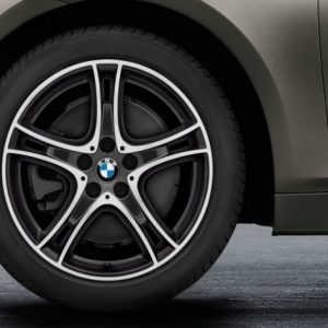 BMW 18 Zoll Sommer-Leichtmetallräder Doppelspeiche 361, Orbit Grey