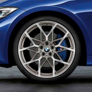 BMW 20 Zoll Sommer-Leichtmetallräder M Performance Y-Speiche 795M, Ferric Grey Matt