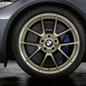 BMW 20 Zoll Sommer-Leichtmetallräder M Performance Y-Speiche 763M, Frozen Gold Matt