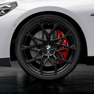 BMW 20 Zoll Sommer-Leichtmetallräder M Performance Y-Speiche 795M, Jet Black Matt
