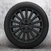 MINI 17 Zoll Leichtmetallräder JCW Multi Spoke 505, Jet Black Matt (F55, F55N, F56, F56E, F56F, F56N, F57, F57N)