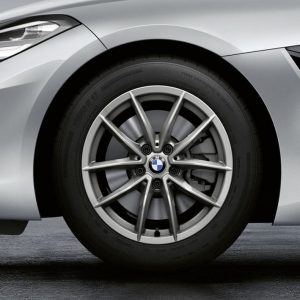 BMW 17 Zoll Leichtmetallräder V-Speiche 768, Ferric Grey