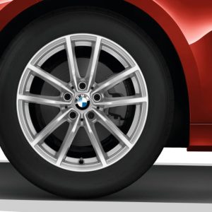 BMW 17 Zoll Leichtmetallräder V-Speiche 778, Reflex Silver, Hankook