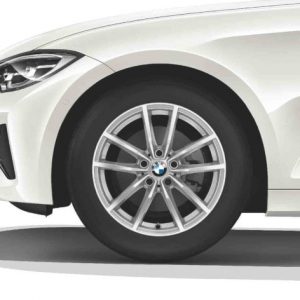 BMW 17 Zoll Leichtmetallräder V Speiche 778, Reflex Silver