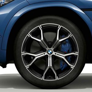 BMW 21 Zoll Sommer-Leichtmetallräder M Y-Speiche 741M, Orbit Grey