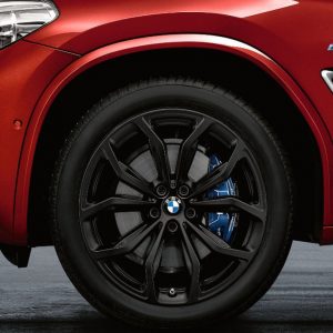 BMW 20 Zoll Leichtmetallräder Y-Speiche 695, Jet Black Matt