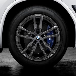 BMW 19 Zoll Leichtmetallräder M Doppelspeiche 698M, Orbit Grey glänzend