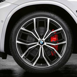 BMW 21 Zoll Sommer-Leichtmetallräder M Performance Y-Speiche 701M, Jet Black Matt