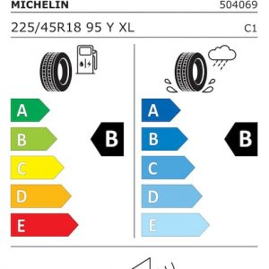 Alternative view of BMW 18 Zoll Sommer-Leichtmetallräder V-Speiche 780, Orbit Grey, Michelin