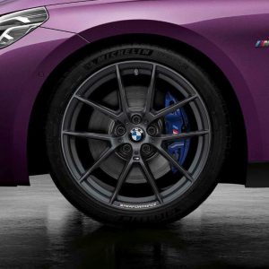 BMW 19 Zoll Sommer-Leichtmetallräder M Performance Y-Speiche 898M, Frozen Gunmetal Grey, Pirelli