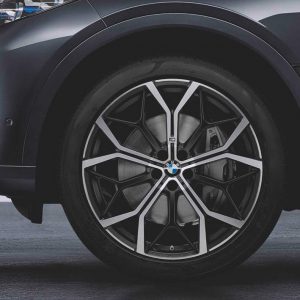 BMW 22 Zoll Sommer-Leichtmetallräder M Performance Y-Speiche 785M, Jet Black Matt