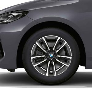 BMW 17 Zoll Sommer-Leichtmetallräder M Doppelspeiche 834M, Gunmetal Grey