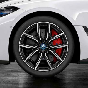 BMW 19 Zoll Leichtmetallräder M Y-Speiche 859M, Jet Black Uni hochglanzpoliert