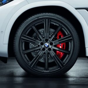 BMW 22 Zoll Sommer-Leichtmetallräder M Performance Sternspeiche 749M, Jet Black Matt