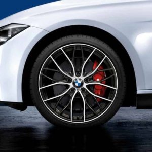 BMW 20 Zoll Sommer-Leichtmetallräder M Performance Doppelspeiche 405M, Orbit Grey