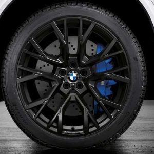 BMW 21 Zoll/22 Zoll Sommer-Leichtmetallräder M Performance Sternspeiche 809M, Jet Black Matt