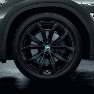 BMW 20 Zoll Sommer-Leichtmetallräder Y-Speiche 695, Jet Black Matt