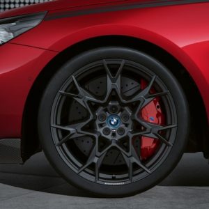 BMW 21 Zoll Sommer-Leichtmetallräder M Performance Kreuzspeiche 943M, Frozen Midnight Grey