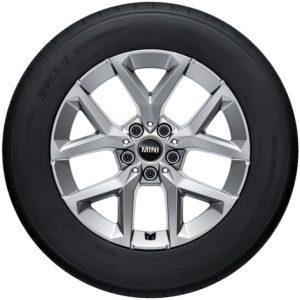 17 Zoll Winter-Leichtmetallräder Y-Spoke 896, Refined Silver (U25)