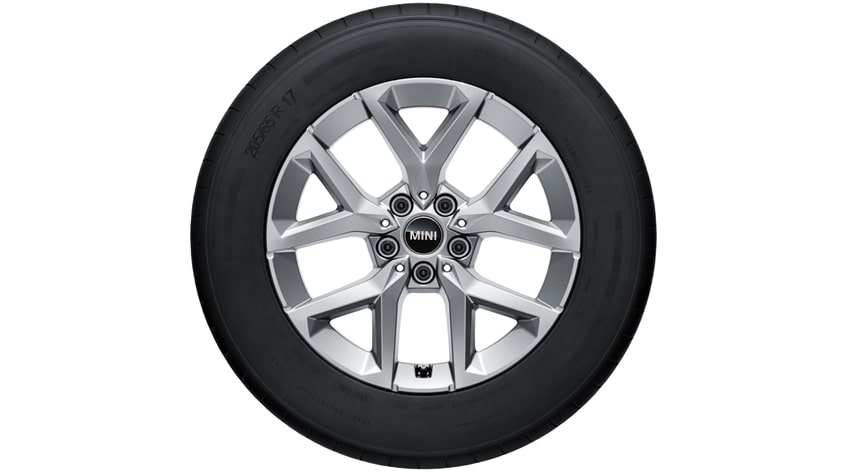 17 Zoll Winter-Leichtmetallräder Y-Spoke 896, Refined Silver (U25)