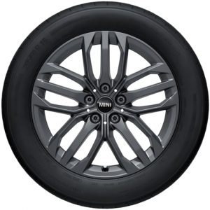 18 Zoll Winter-Leichtmetallräder JCW Double Spoke 879, Frozen Gunmetal Grey (U25)