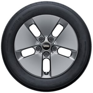 MINI 16 Zoll Winter-Leichtmetallräder PIN Spoke 961, Lightning Grey (F65, F66, F67)