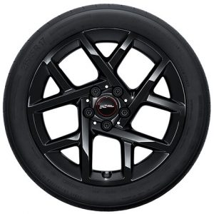 MINI 17 Zoll Winter-Leichtmetallräder JCW Sprint Spoke 957, Jet Black Uni (F65, F66, F67)
