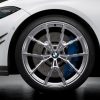 BMW 21 ZOLL Sommer-Leichtmetallräder 2M Performance Y-Speiche 1063M, Refined Silver