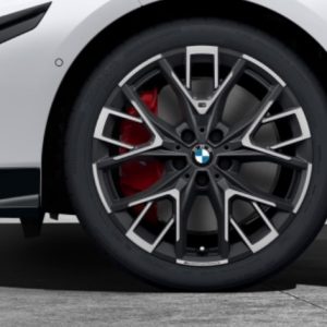 BMW 19 Zoll Sommer-Leichtmetallräder M Performance Y-Speiche 979M, Jet Black Matt