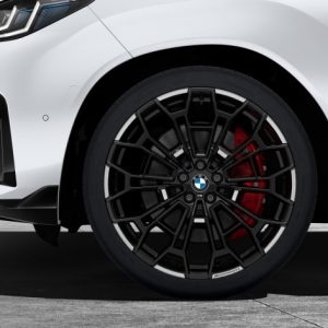 BMW 22 Zoll Sommer-Leichtmetallräder M Performance Y-Speiche 1134M, Jet Black Uni