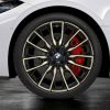 BMW 20 Zoll Sommer-Leichtmetallräder M Performance Doppelspeiche 868M, Jet Black Uni + Night Gold