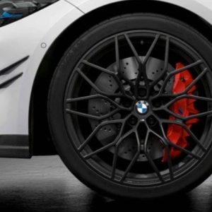 BMW 20 Zoll Sommer-Leichtmetallräder M Performance Kreuzspeiche 1000M, Jet Black Matt