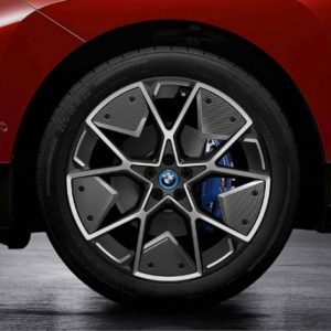 BMW 22 Zoll Sommer-Leichtmetallräder M Performance Aerodynamicrad Carbon, 1022M, Jet Black Uni