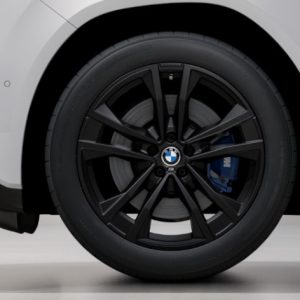 BMW 20 Zoll Sommerleichtmetallräder M Performance Doppelspeiche 1048M, Jet Black Matt