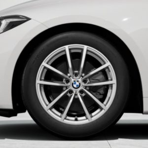 BMW 17 Zoll Leichtmetallräder V-Speiche 778, Reflex Silver