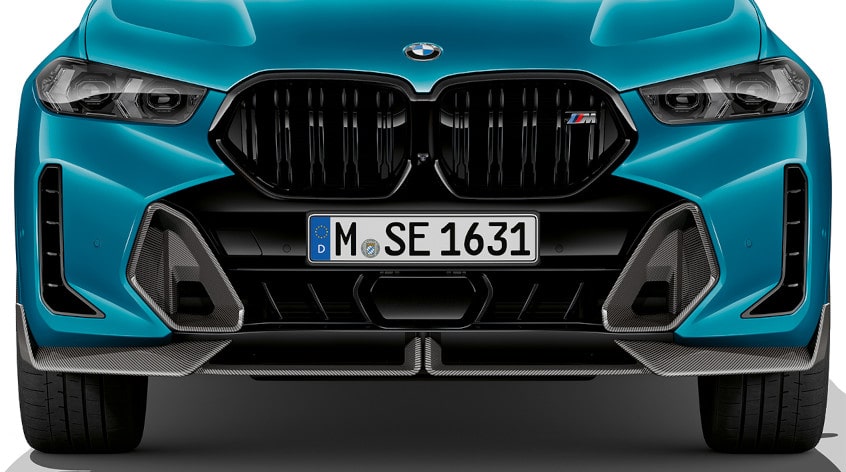 BMW M Performance Frontaufsatz Carbon rechts für X6 LCI (G06 LCI)